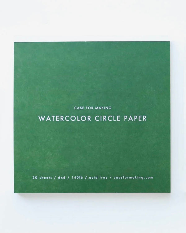 Watercolor Circle Paper
