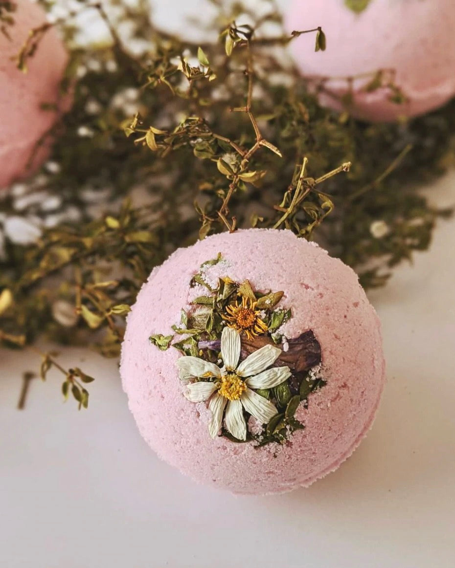 Wildflower Pink Bath Bomb – Mountainside