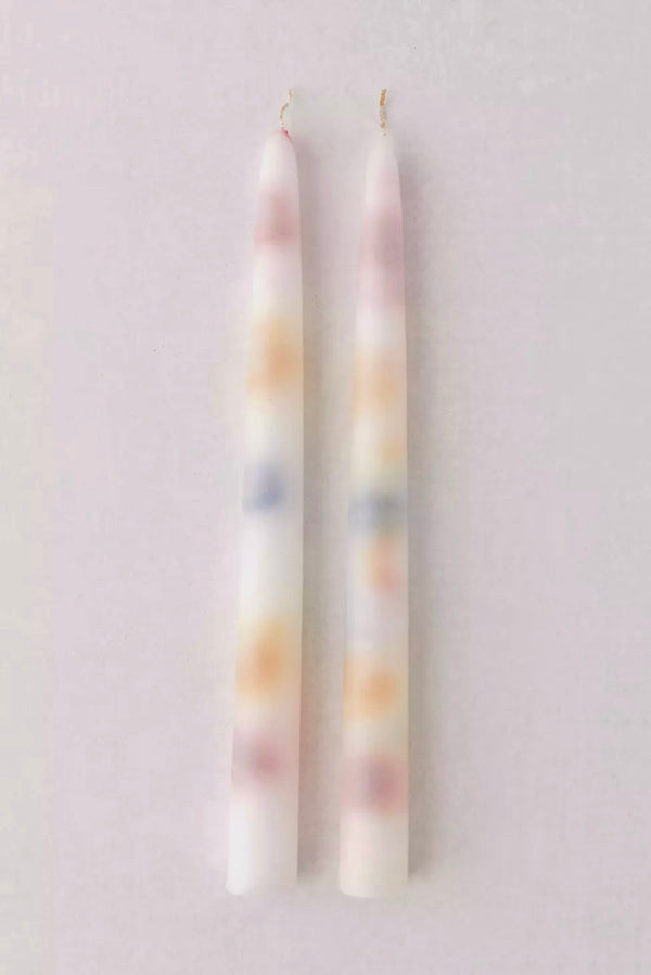 Color Drip Taper Candles