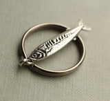 Tiny Sardine Keyring