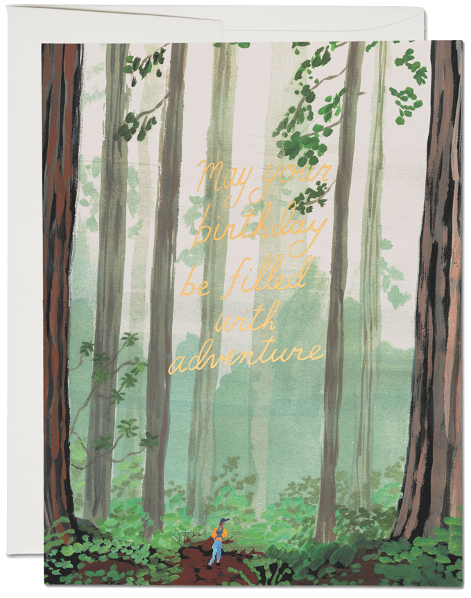 Birthday Adventure Card Mountainside