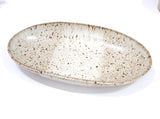 Speckled Oval Bowls