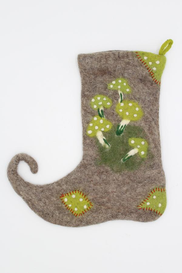 Wool Mushroom Stockings