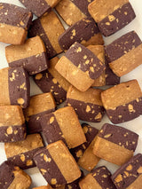 Mocha Crunch Shortbread Cookies
