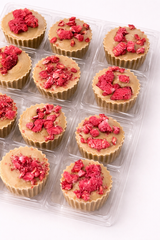 Vanilla Coconut Raspberry Mini Cups