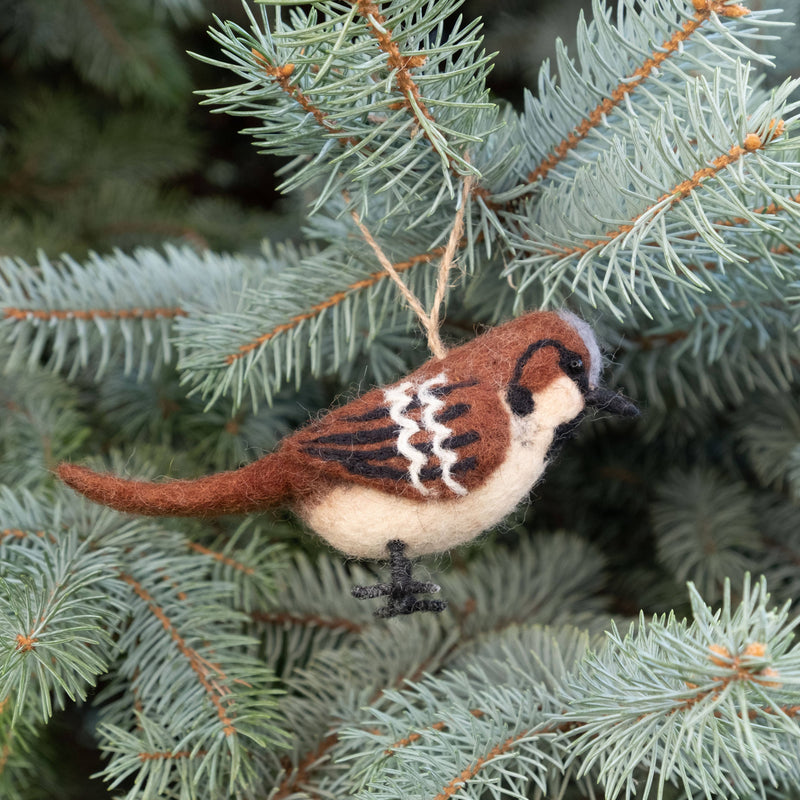 Felt Bird Ornament