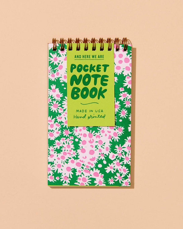 Aster Wildflower Pocket Notebook