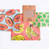 Fruit Beeswax Wrap Set