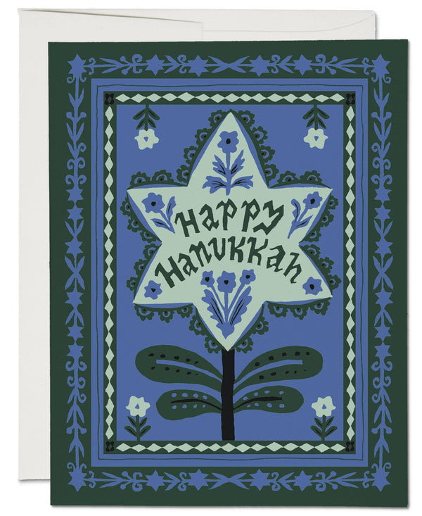 Hanukkah Stamp Card