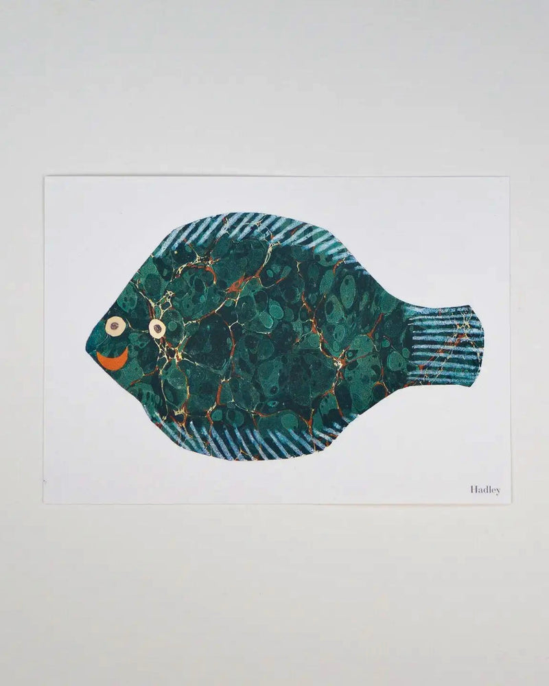Little Fish Halibut Print
