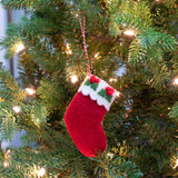 Mini Felt Stocking Ornament