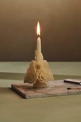 Floral Taper Candle