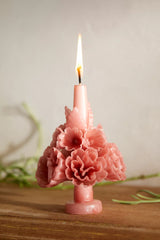 Floral Taper Candle
