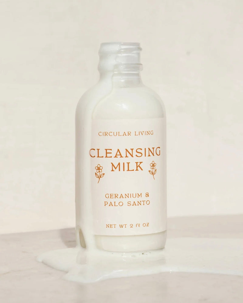 Cleansing Milk, Geranium & Palo Santo