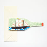 Ship in a Bottle Card