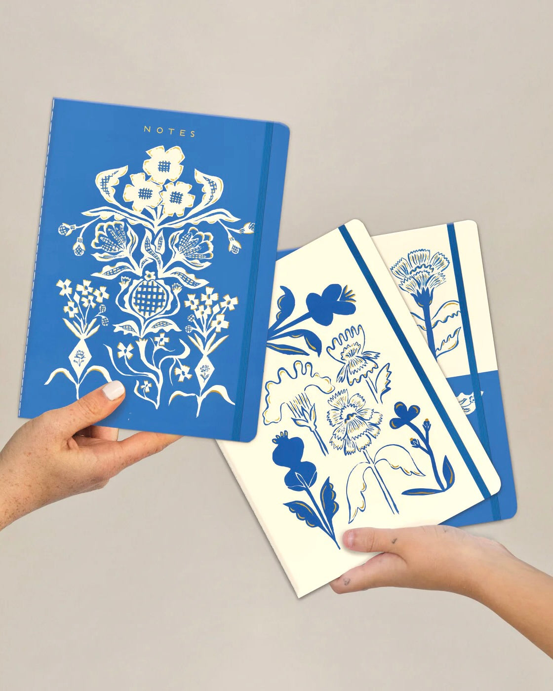 Blue Bouquet Notebook Set – Mountainside