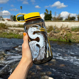 Blue Heron Nalgene Water Bottle