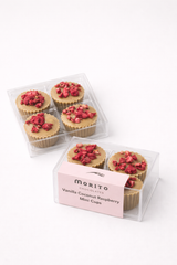 Vanilla Coconut Raspberry Mini Cups