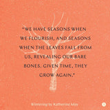 Wintering: The Power of Rest and Retreat In Difficult Times