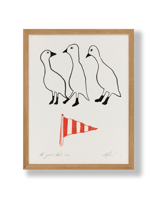 The Great Duck Race: 8.5 x 11