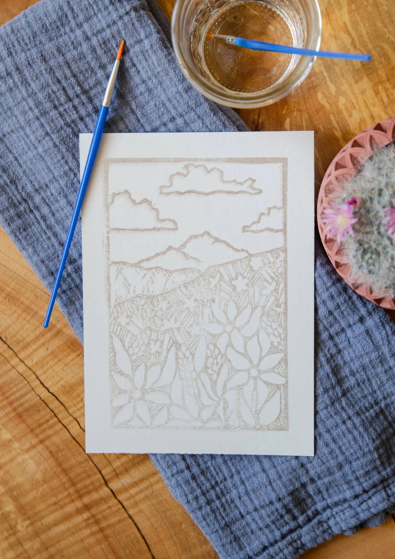 Watercolor Card Kit