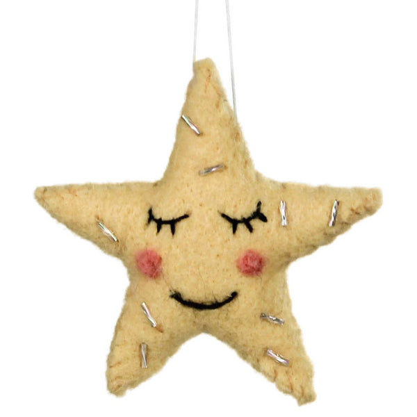 Felt Star Ornament