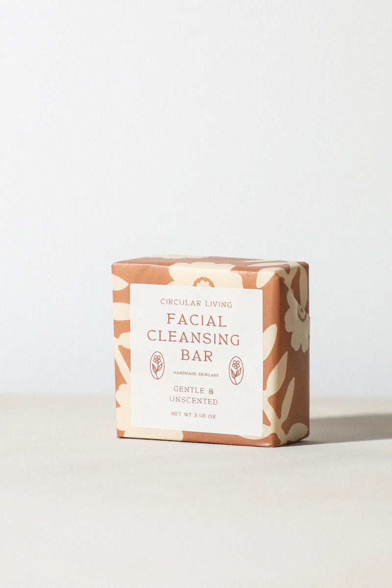 Facial Cleansing Bar, Gentle & Unscented