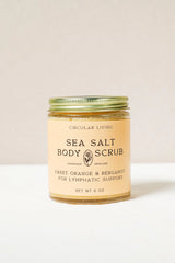 SEA SALT BODY SCRUB, SWEET ORANGE & BERGAMOT