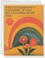 Universe Laughs Card