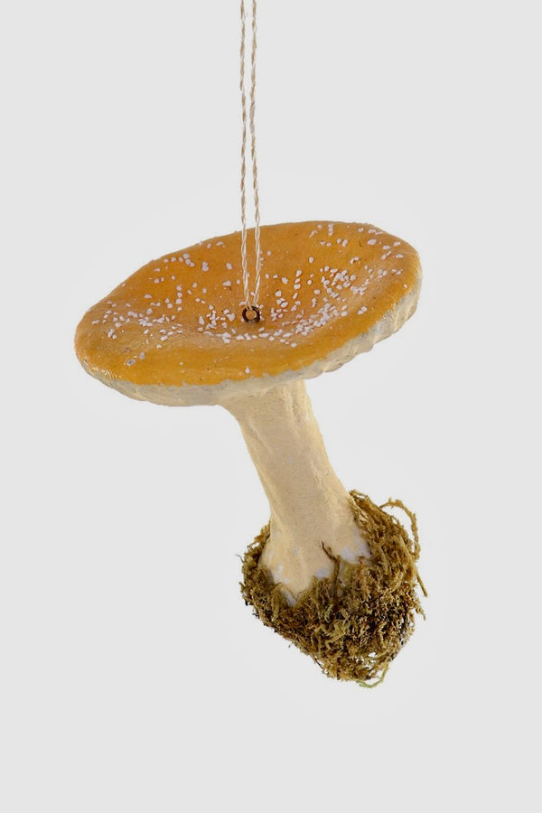 YELLOW CAP MUSHROOM ornament