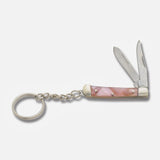 Mini Keychain Knife Pink