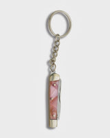 Mini Keychain Knife Pink