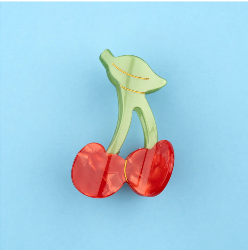 CHERRY HAIR CLAW