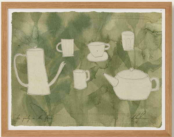 Tea Party In The Forest: 8.5 x 11