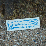 Kelp Forest Bumper Sticker