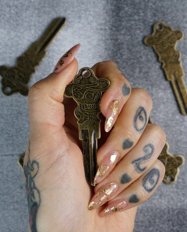 Cowboy Skull Key