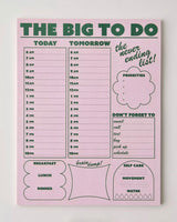 The Big To Do Daily Notepad