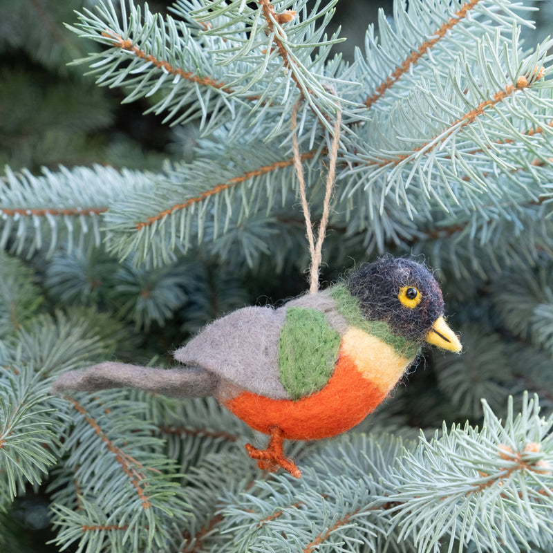 Felt Bird Ornament