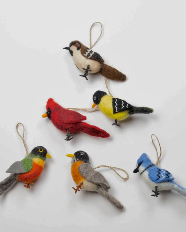 Felt Bird Ornament