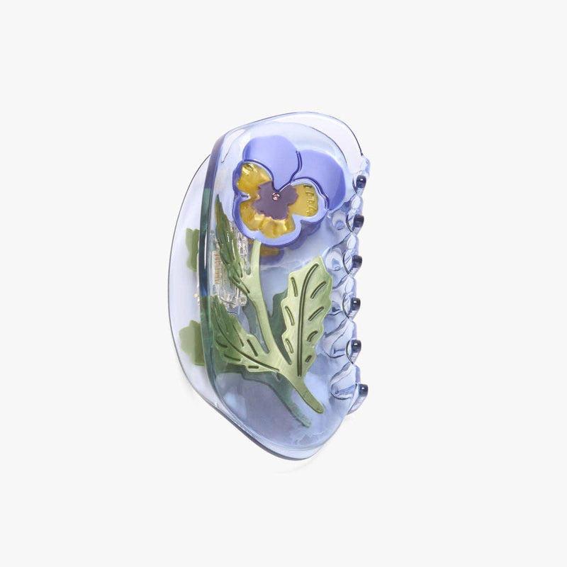 Viola Pansy Hair Claw