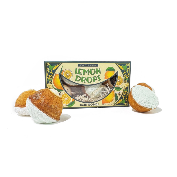 Lemon Drop Bath Bombs