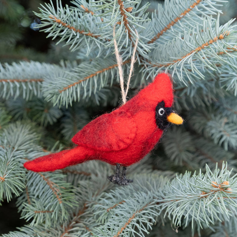 Felt Bird Ornament