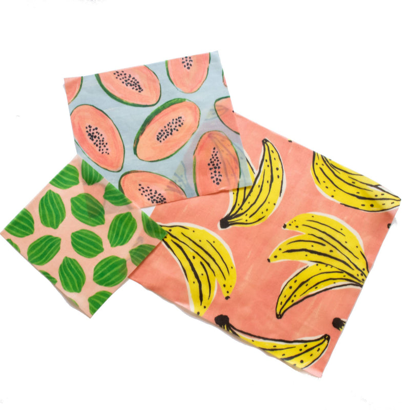 Fruit Beeswax Wrap Set