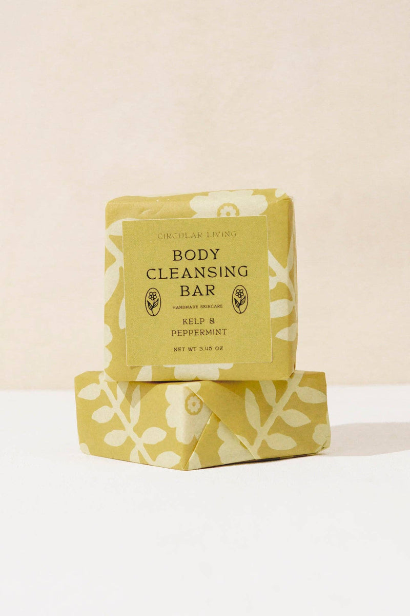 Body Cleansing Bar, Peppermint & Kelp