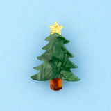CHRISTMAS TREE BARRETTE