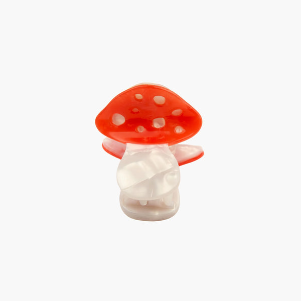 Mushroom Mini Hair Claw
