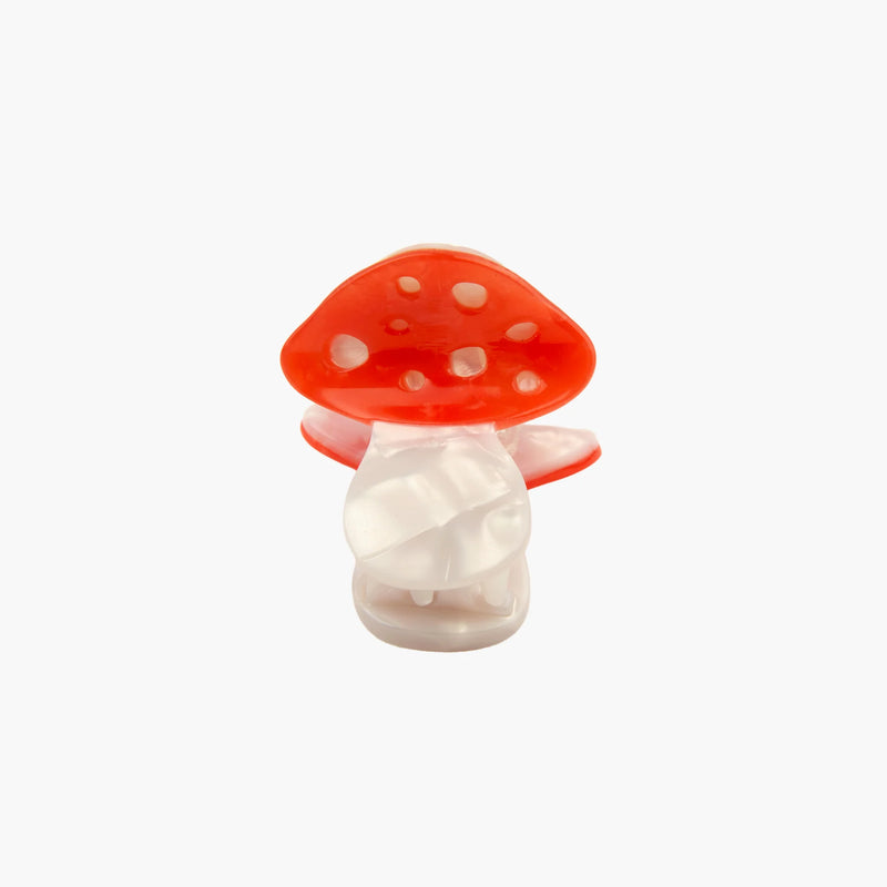 Mushroom Mini Hair Claw