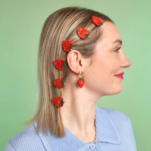 Strawberry Hair Clip