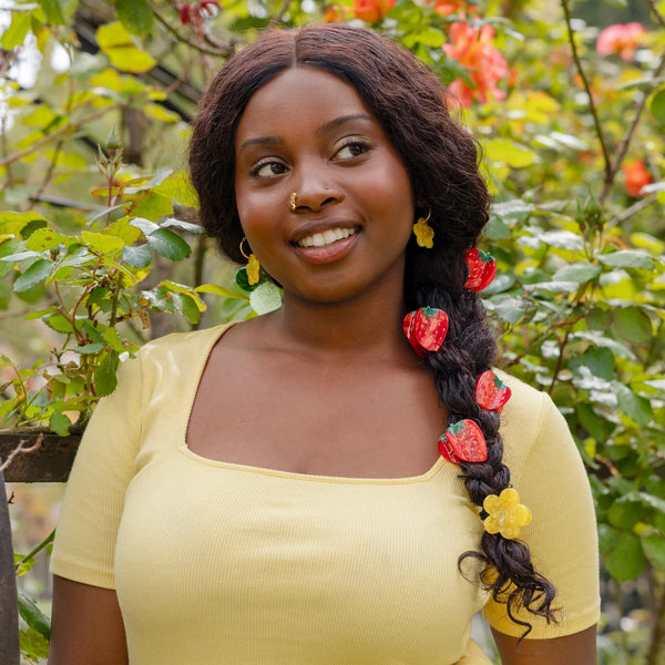 Strawberry Hair Claw