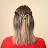 Christmas Wreath Hair Clip